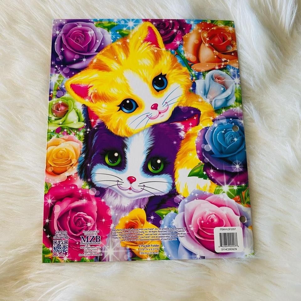 Lisa frank composition notebook - Depop