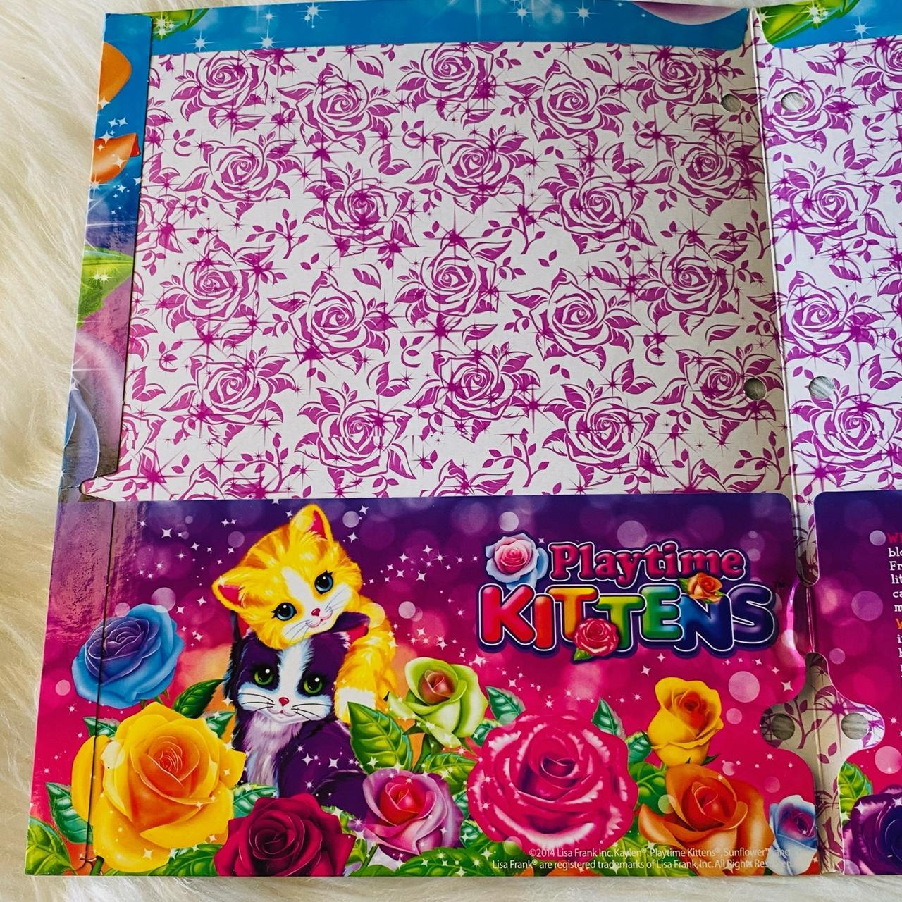 Lisa Frank 2005 - Glitter prism folder - HUNTER AND - Depop