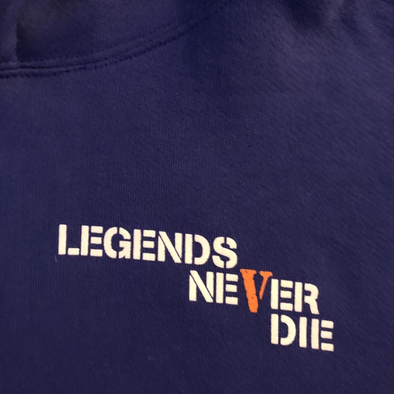 Juice WRLD LEGENDS NEVER DIE VLONE HOODIE MEDIUM