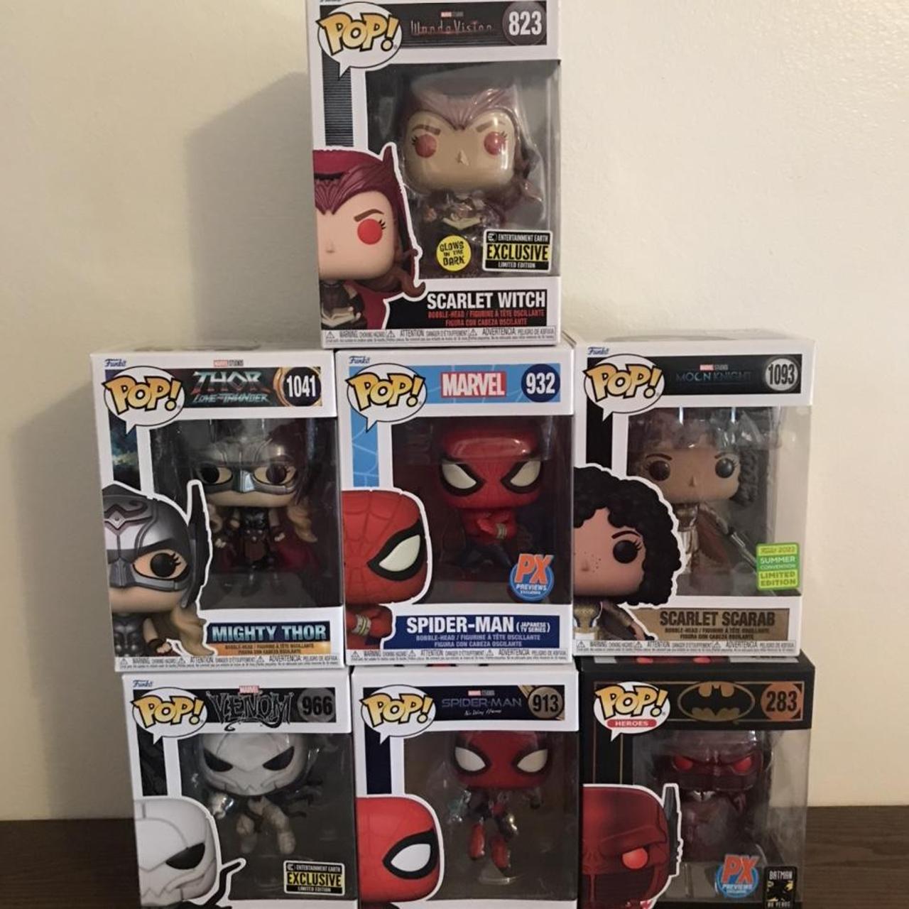 funko pop marvel bundle