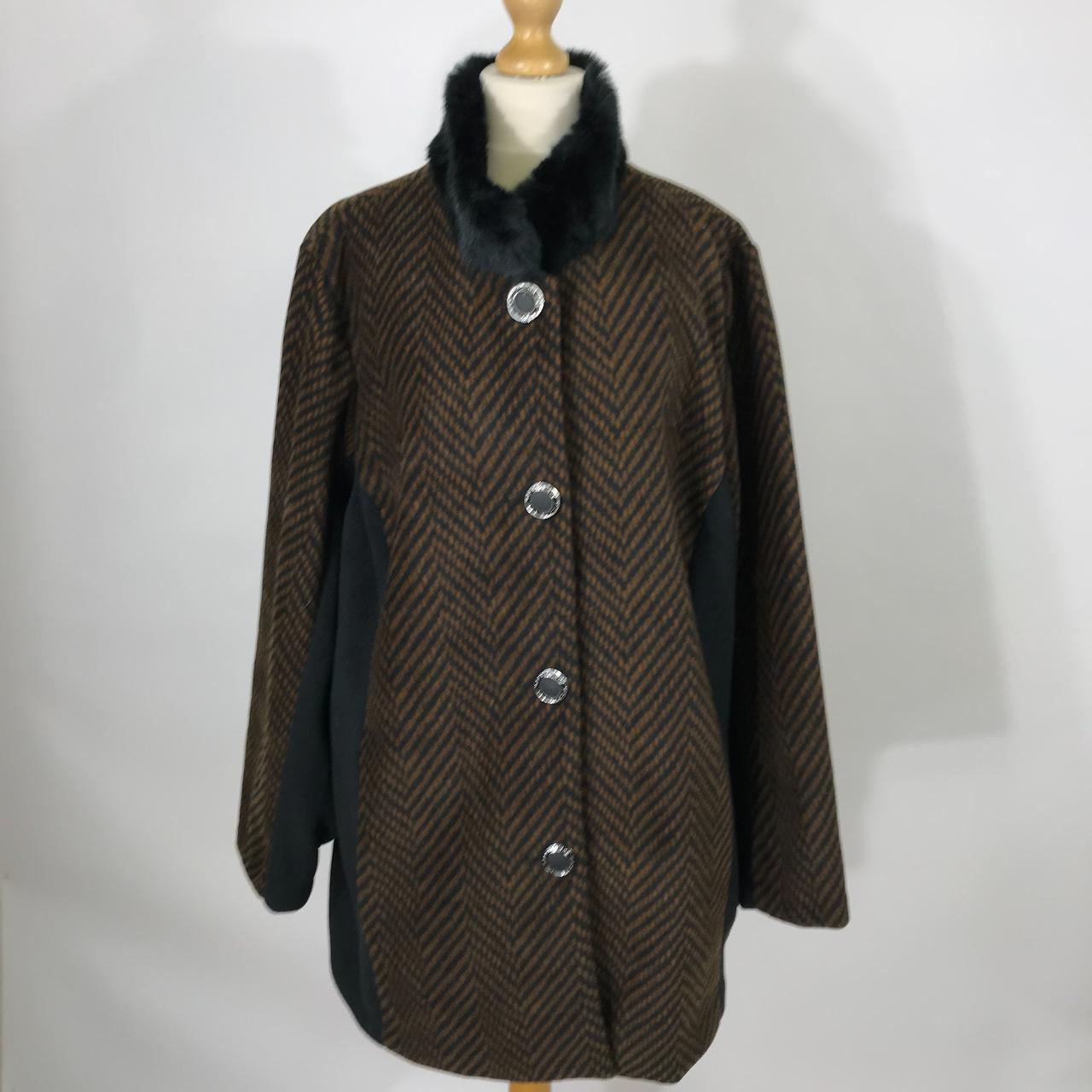 bob mackie fleece coats