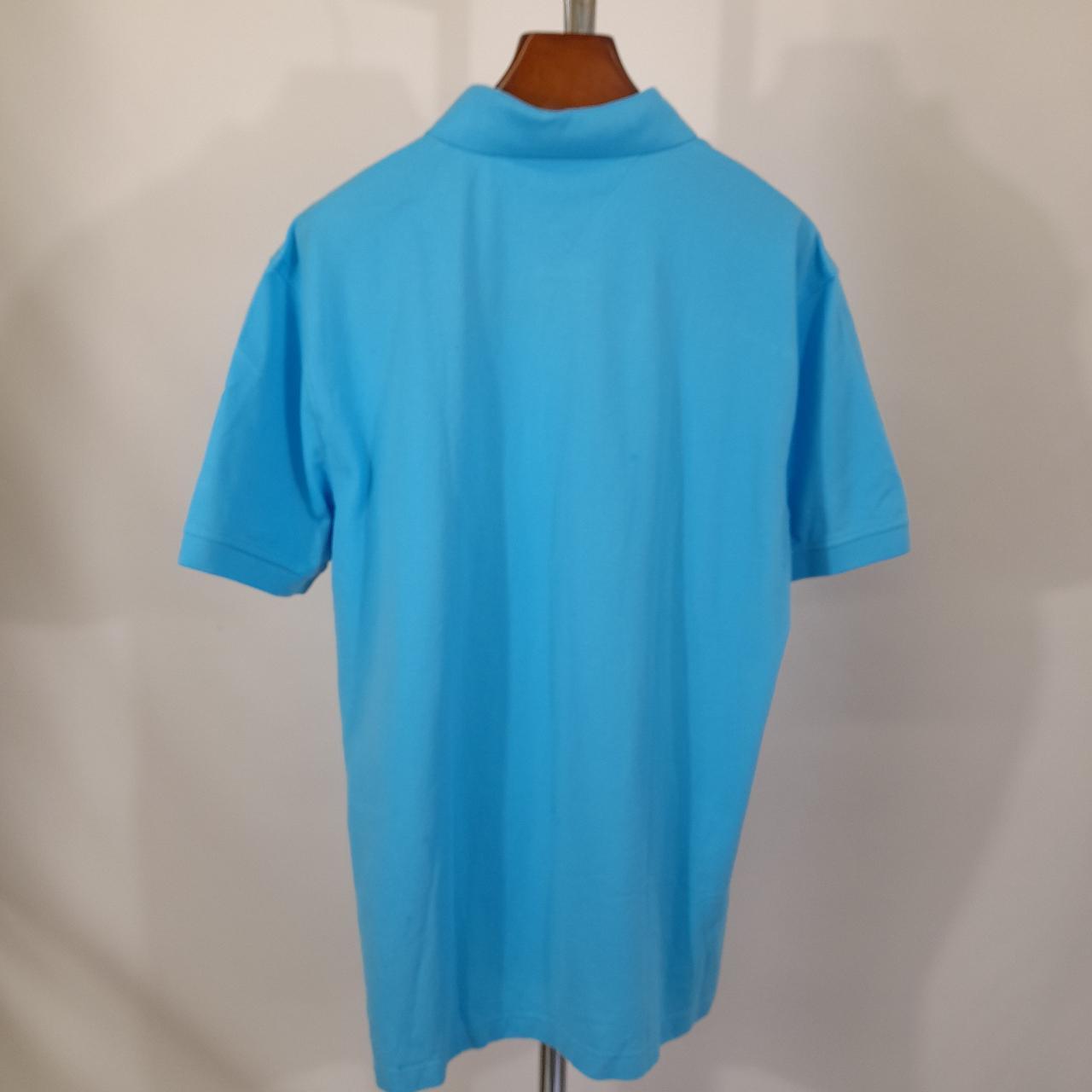 Tommy Hilfiger Turquoise blue Polo shirt Brand new... - Depop