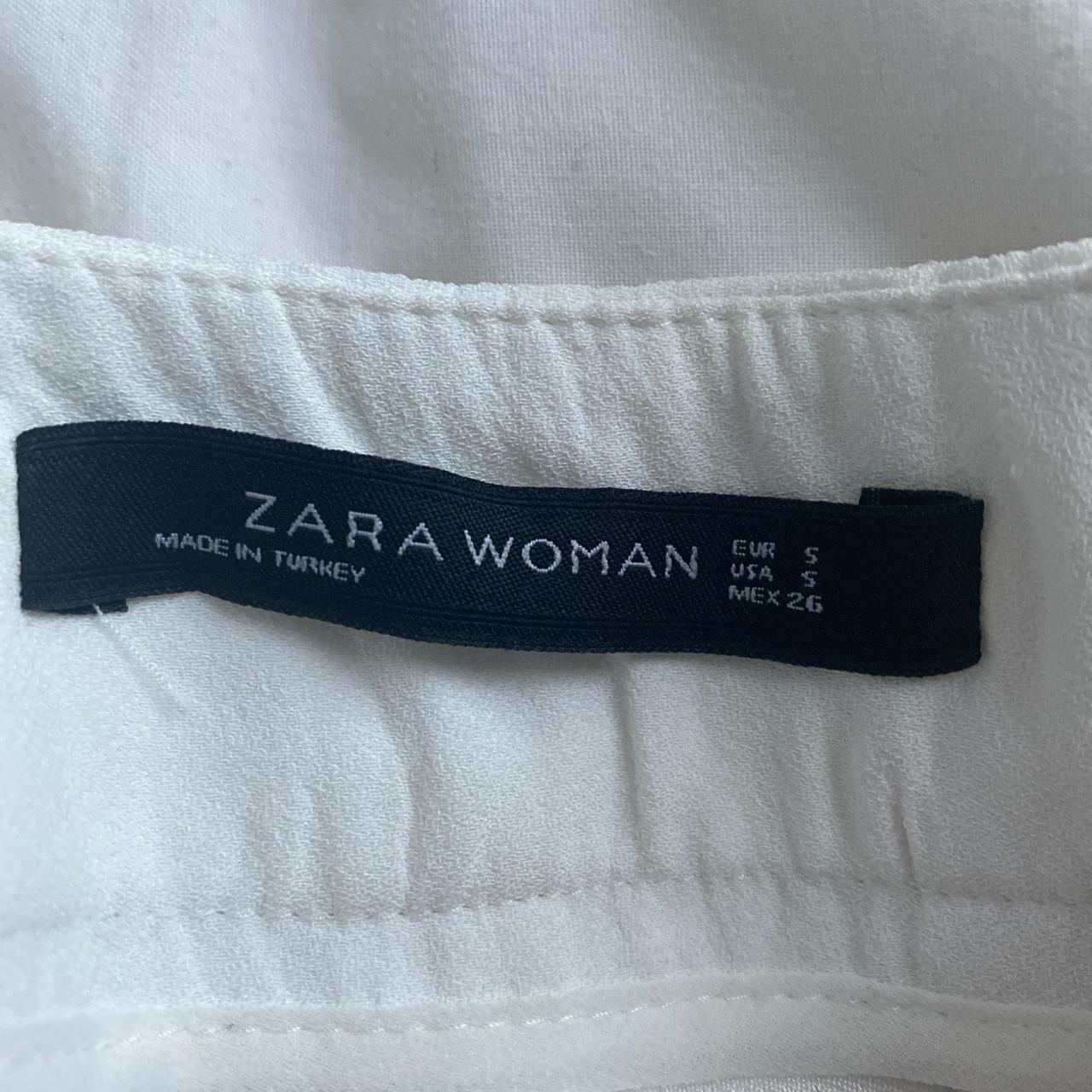 Zara Women's White Skirt (4)