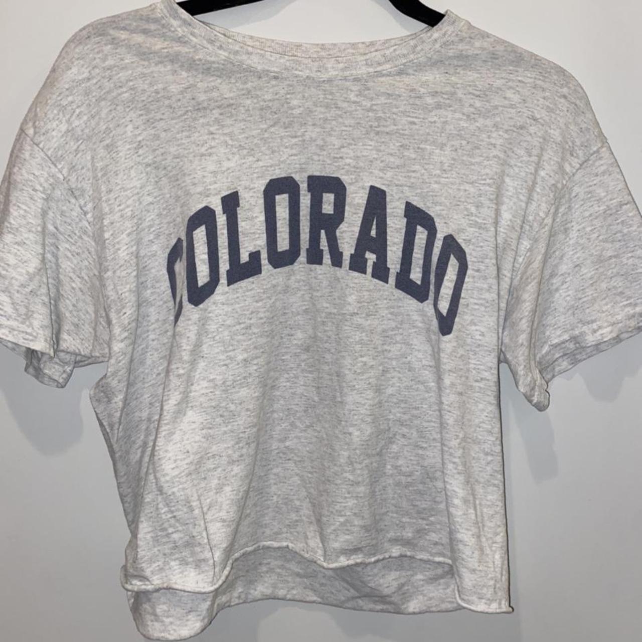 Brandy Melville Colorado tshirt 🤍 worn a few times... Depop