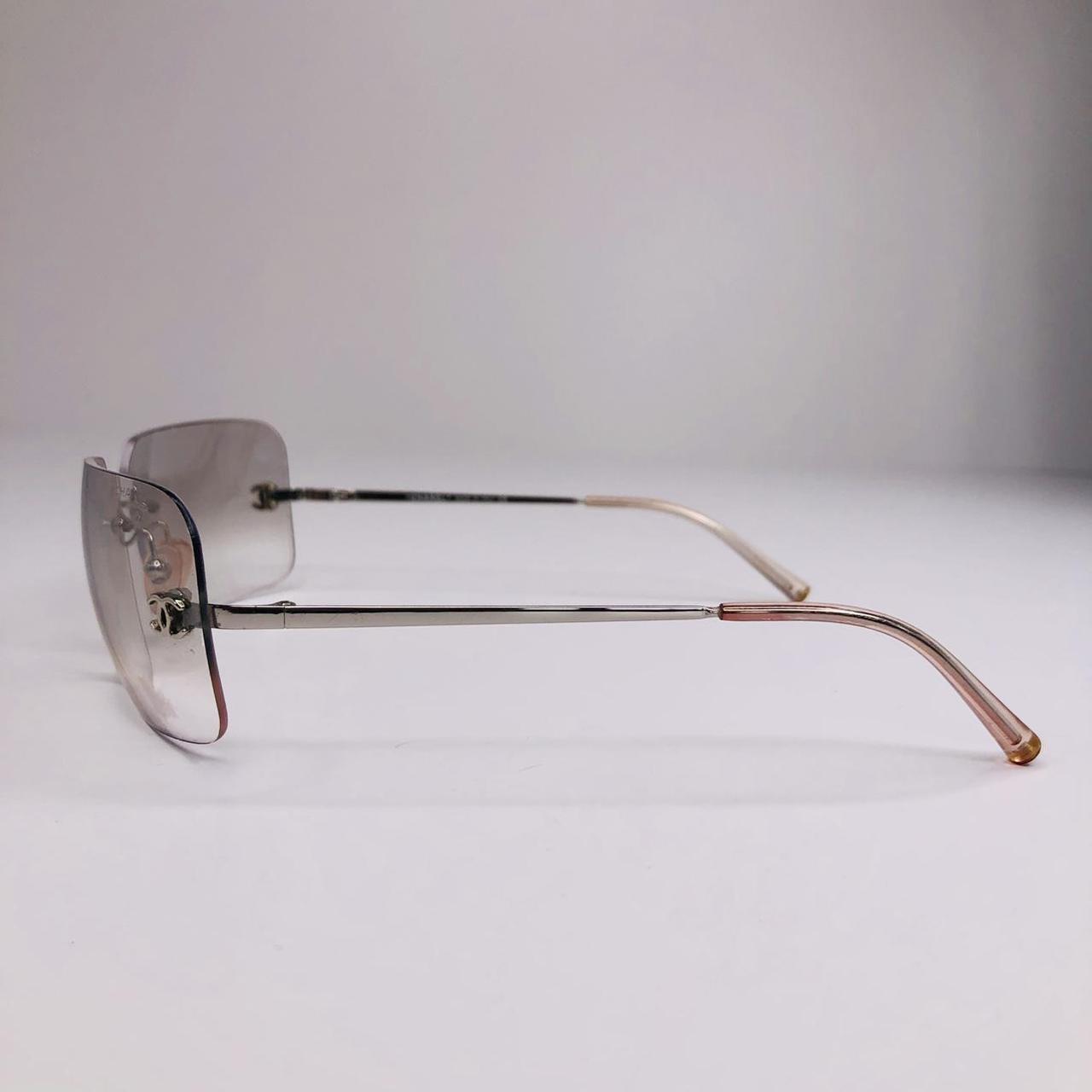 chanel pink gold sunglasses
