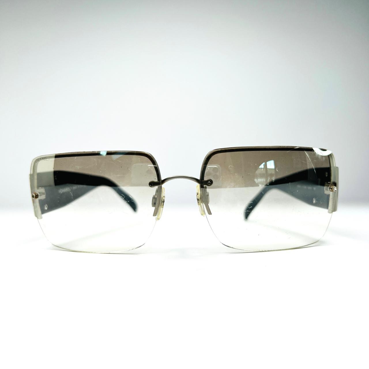 chanel rectangle sunglasses