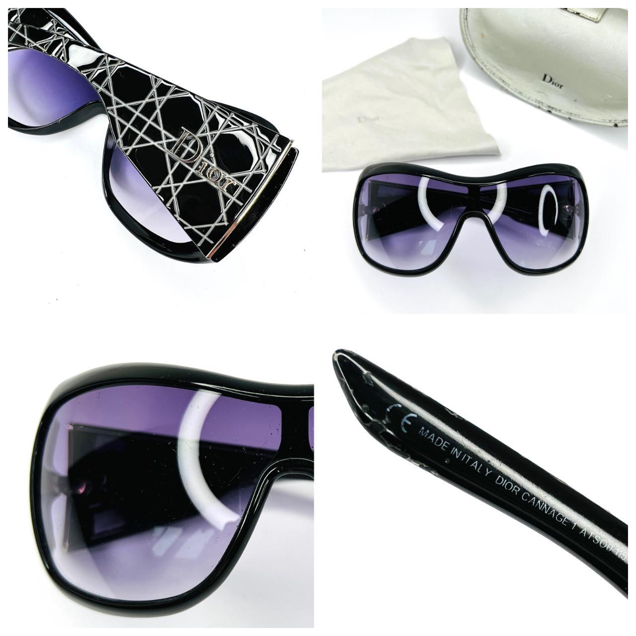 Authentic Christian Dior Sunglasses Chunky Shield... - Depop