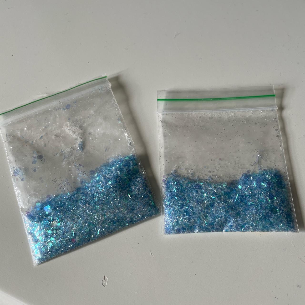 Blue body glitter. Some fine some chunky pieces. 2 bags Depop