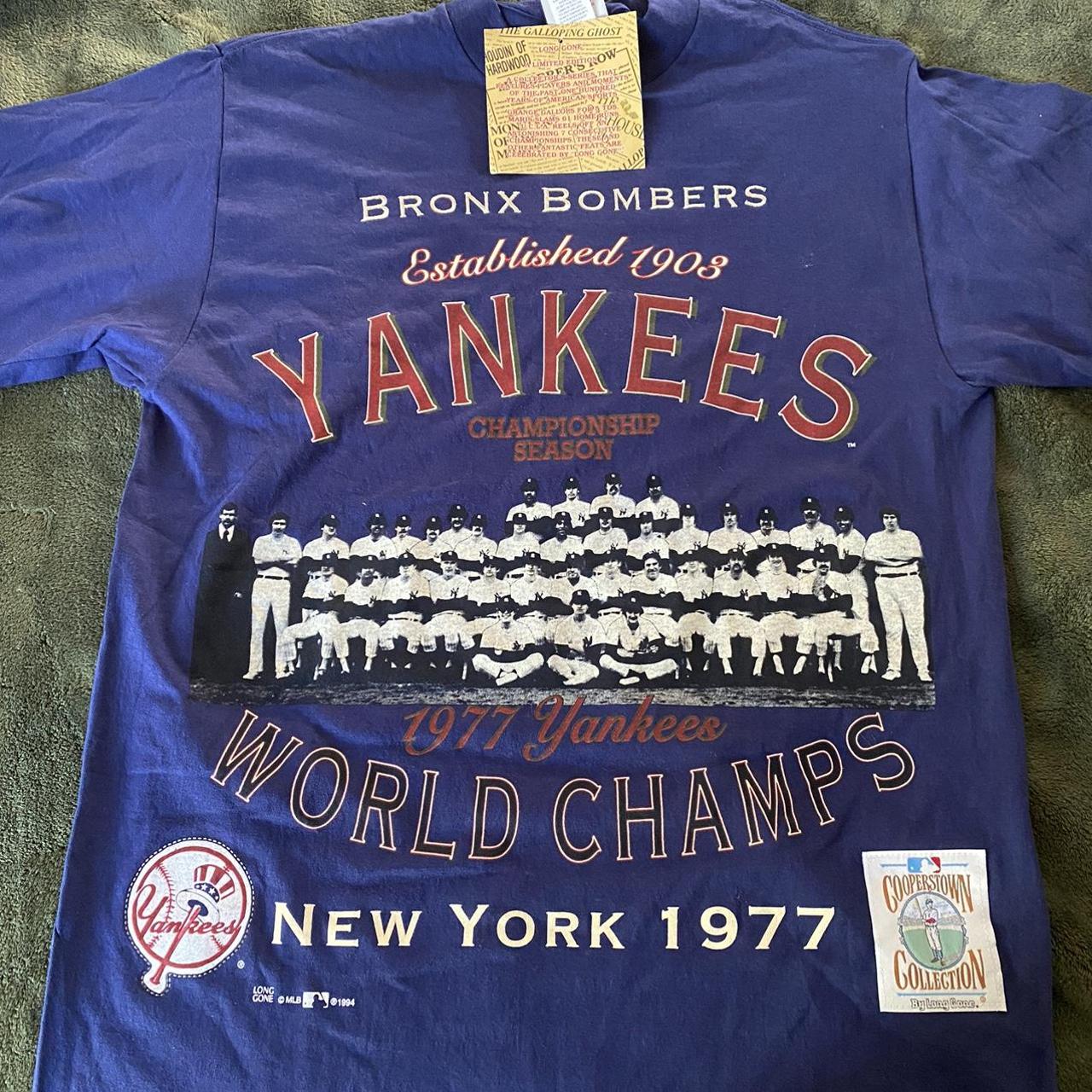 New York Yankees the Bronx Bombers established 1903 T-shirt