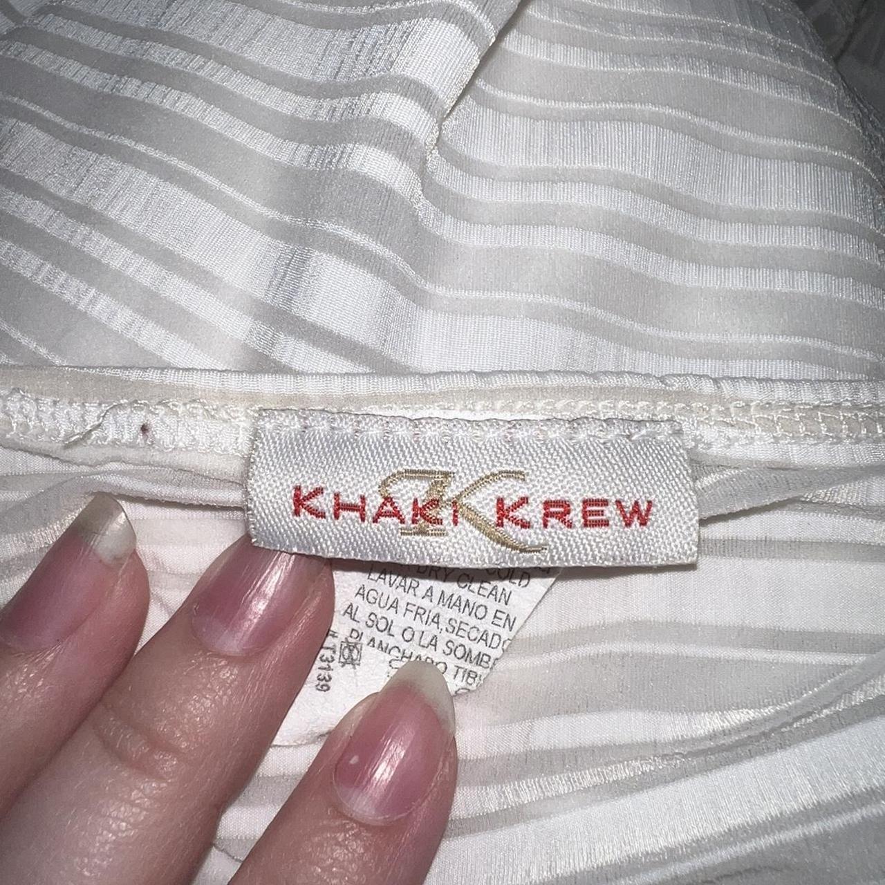 Khaki Krew Women's White Vests-tanks-camis (4)