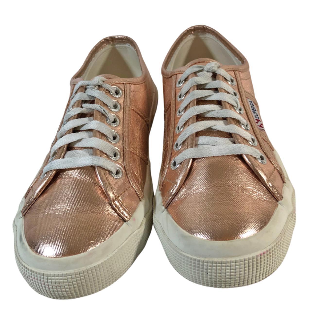 Superga rose hotsell gold trainers