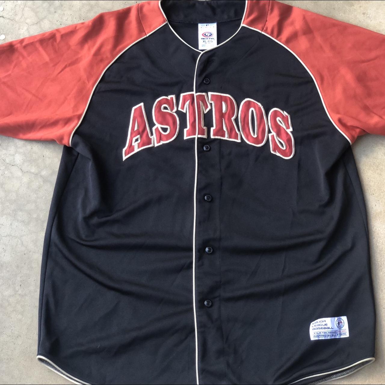 vintage astros jersey black
