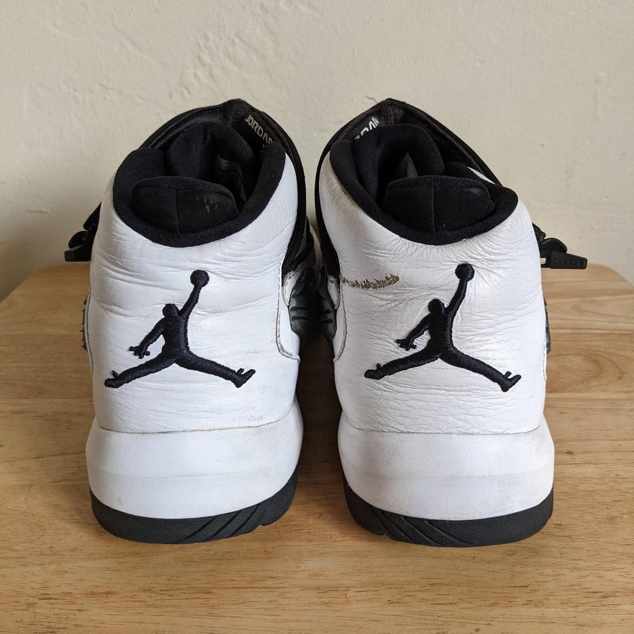 Nike Air Jordan Jumpman Swift White Black Sneakers... Depop