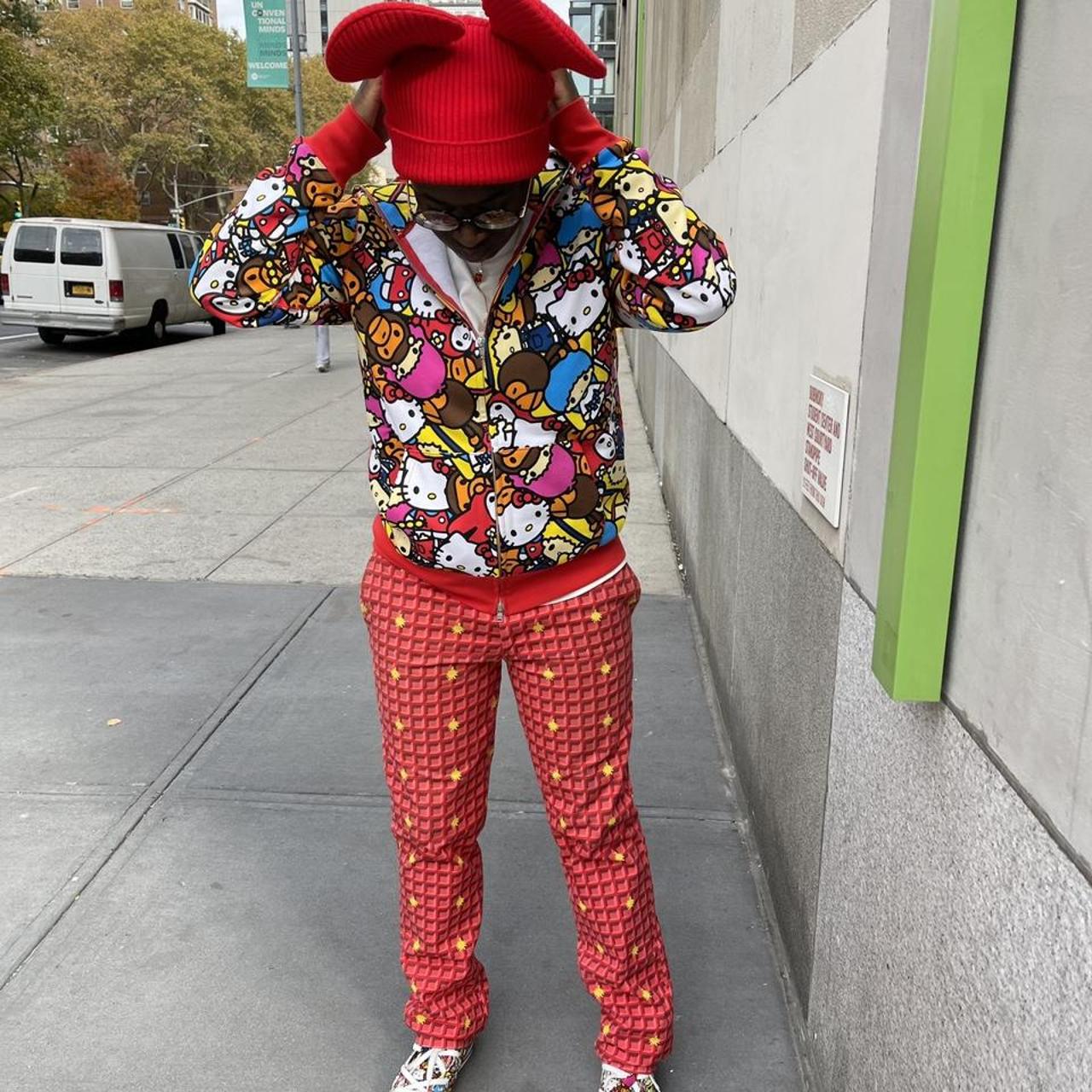 bape shoes hello kitty