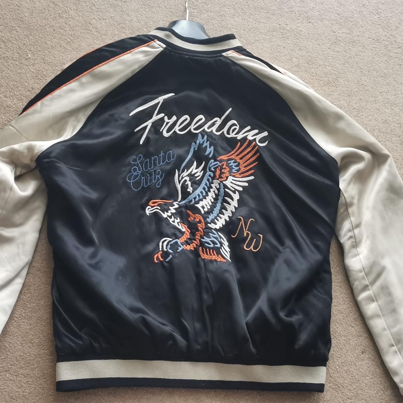 A Topman vintage bomber jacket in a size Depop