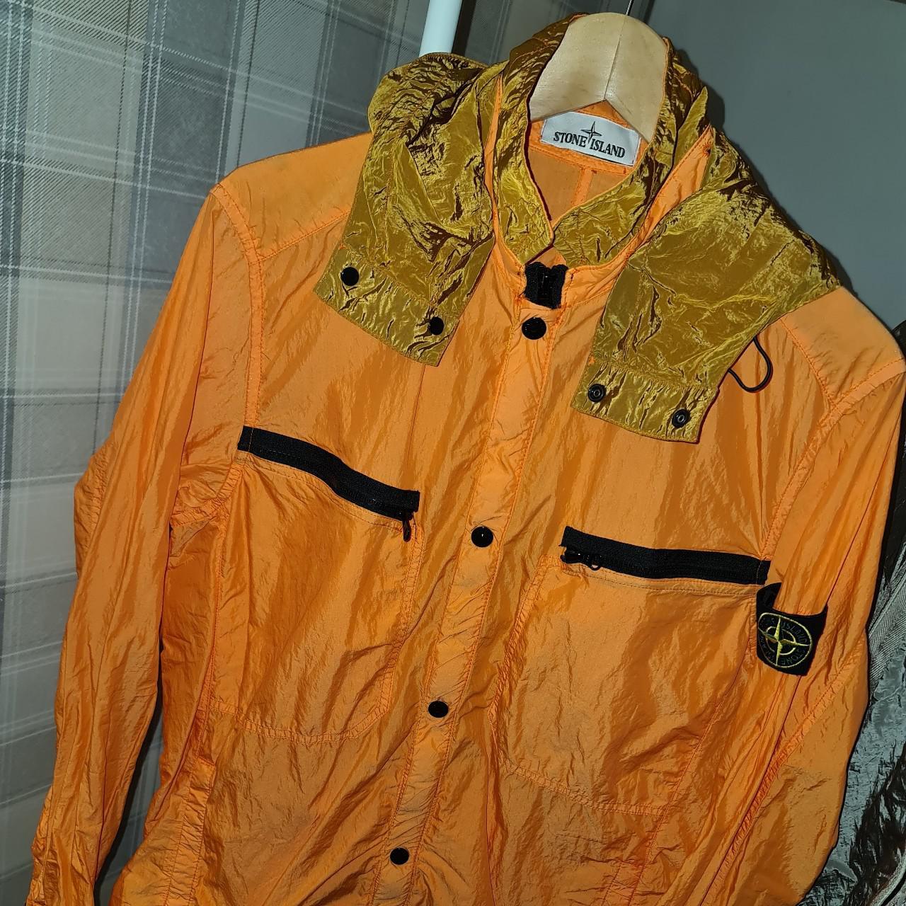 Orange stone clearance island overshirt