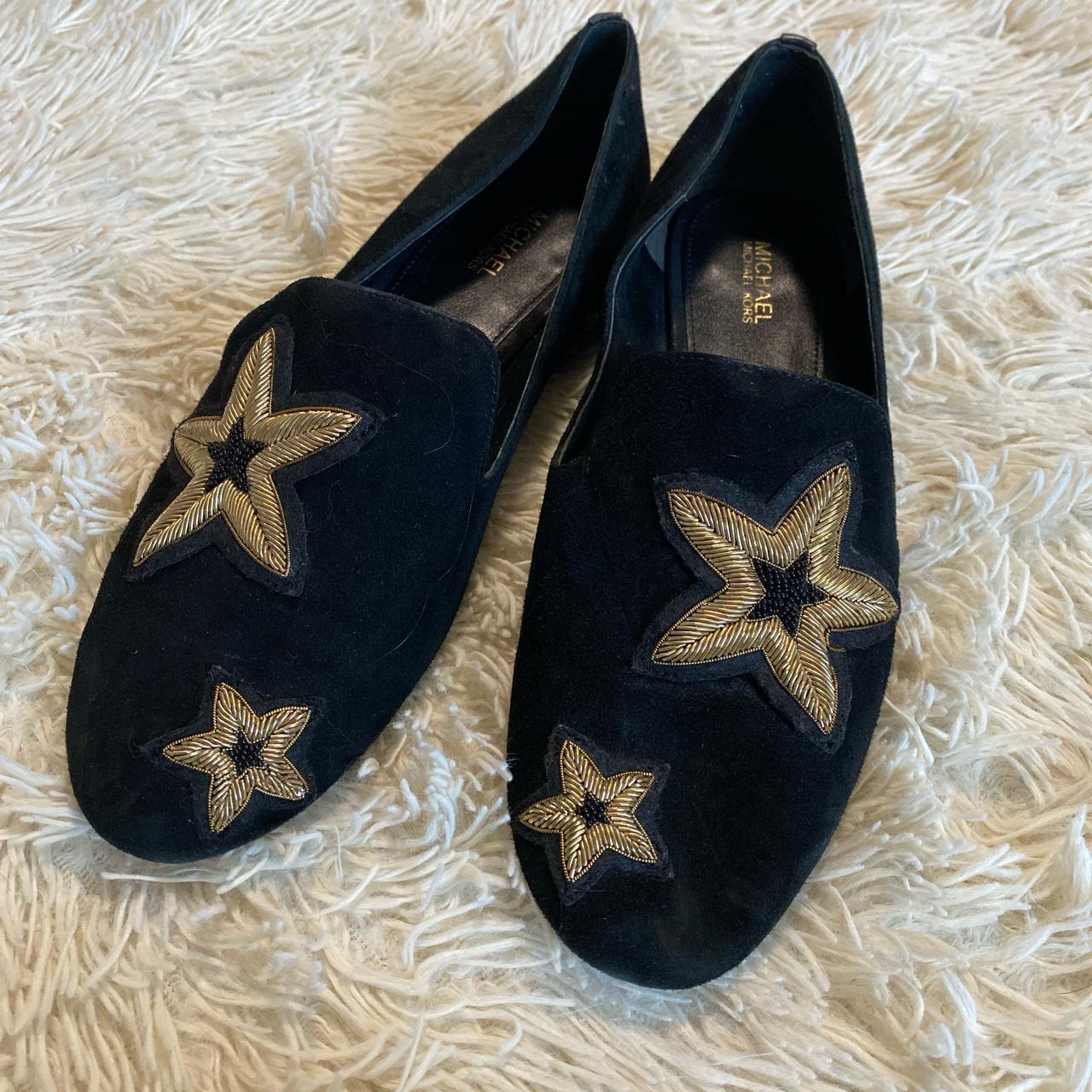 michael kors suede loafers