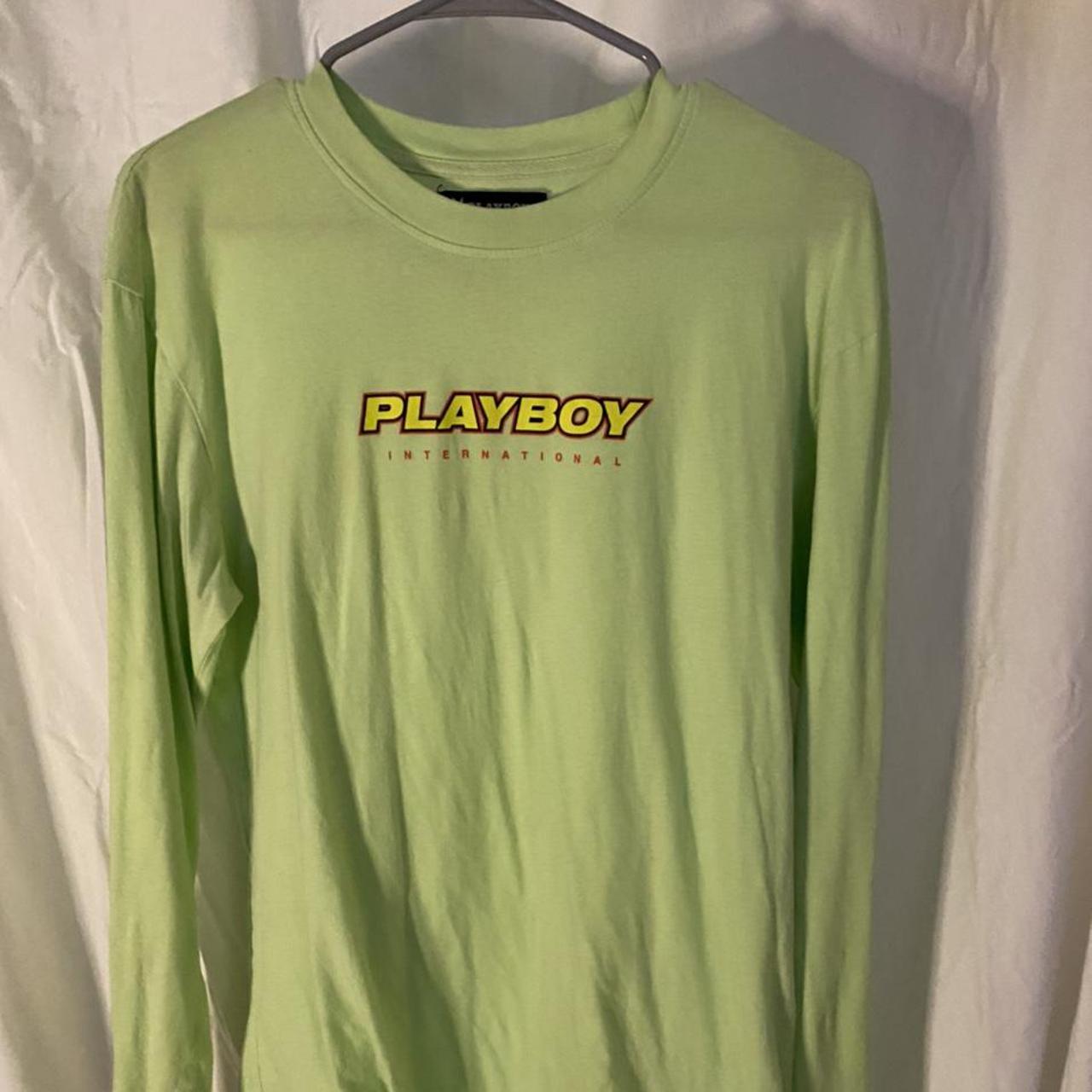 Green sales playboy shirt