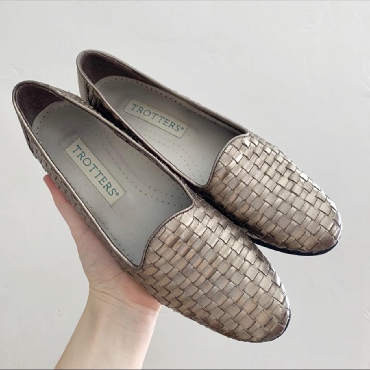 Vintage trotters! Style is Liz, basket woven for... - Depop