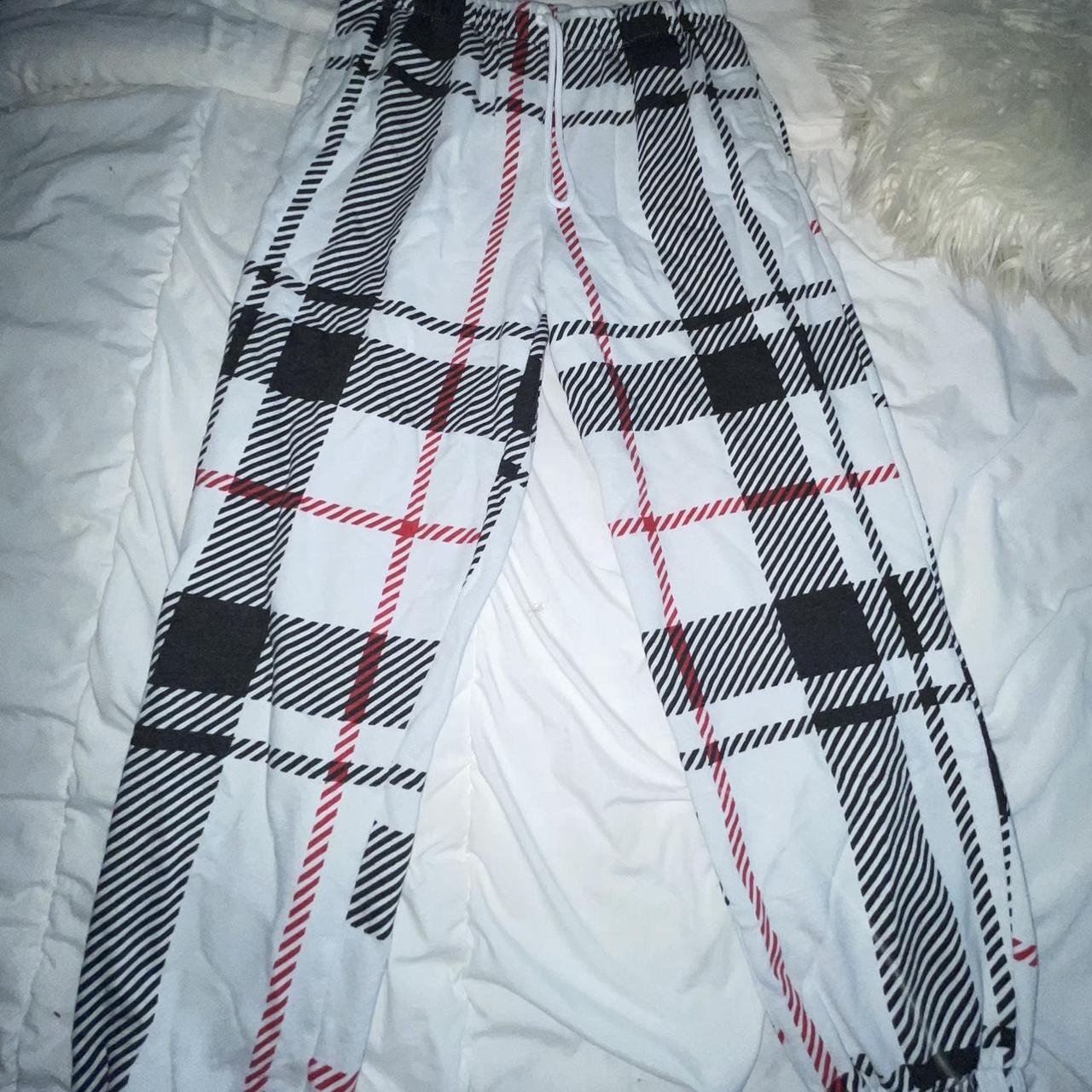 Target plaid online joggers