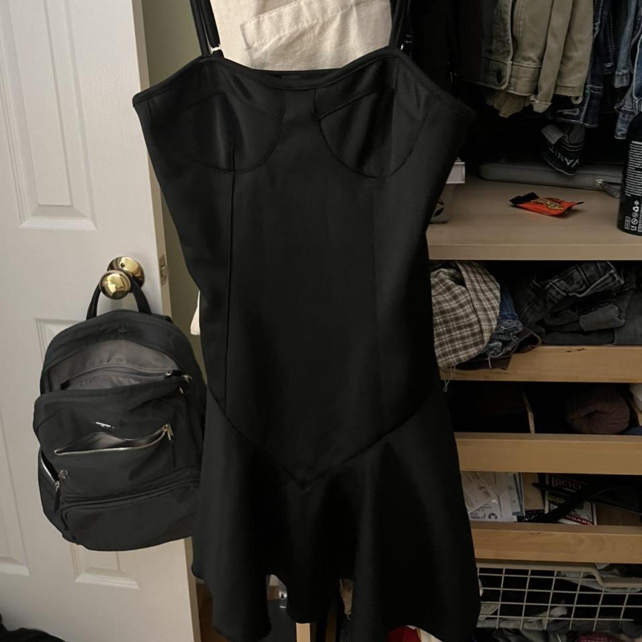 shein dress xs bustier detail form fitting Depop