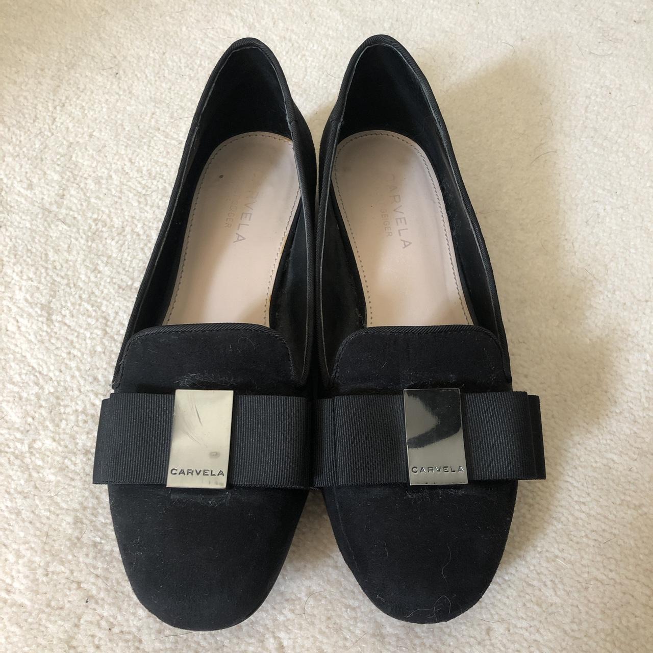 carvela red suede shoes