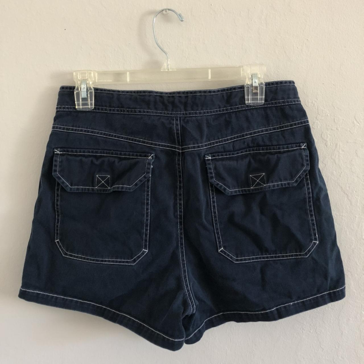 Mossimo Women's Navy Shorts | Depop