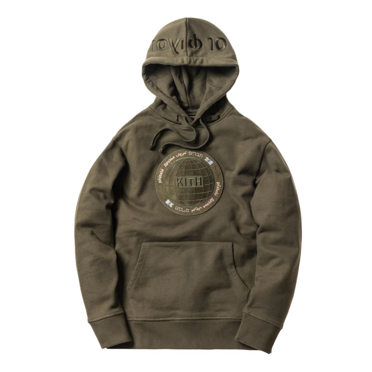 KITH Global Williams Hoodie – Olive – X-Small, •, New,...