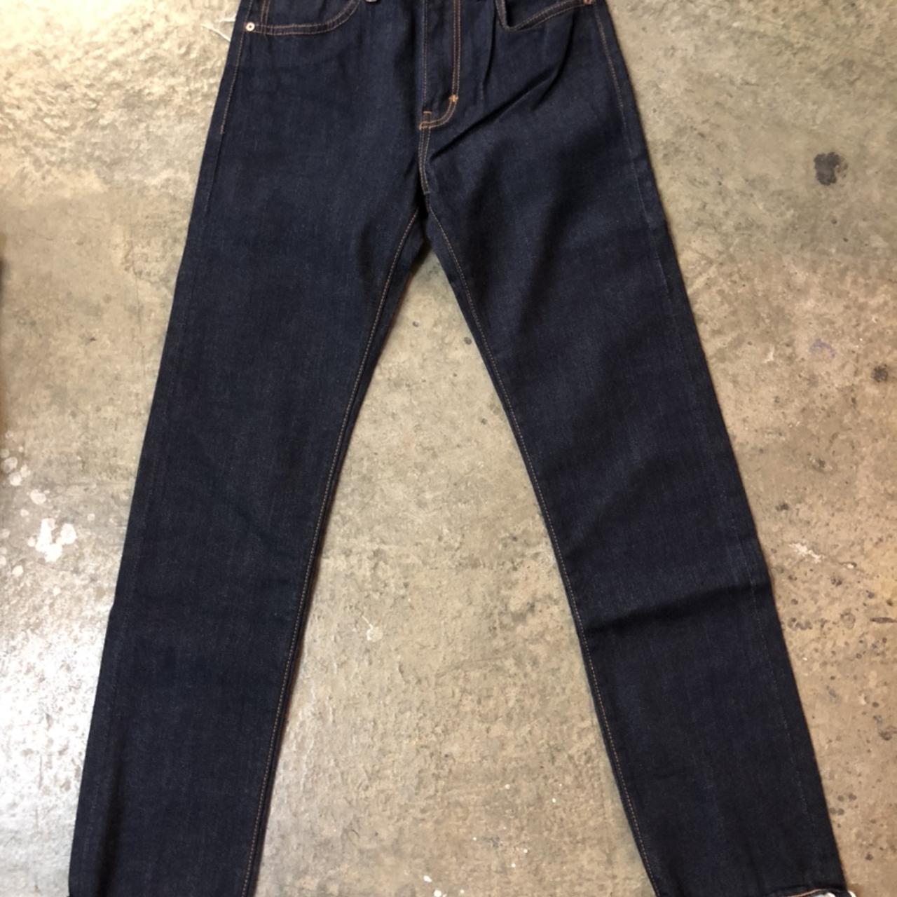 Neuw Francoise straight in selvedge denim New with... - Depop