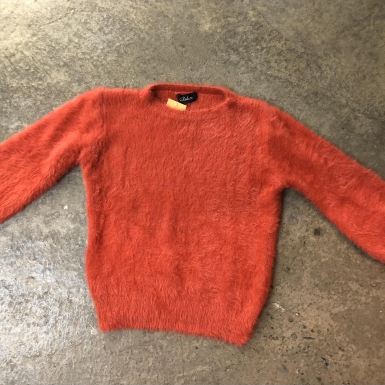 Women's Orange Jumper | Depop