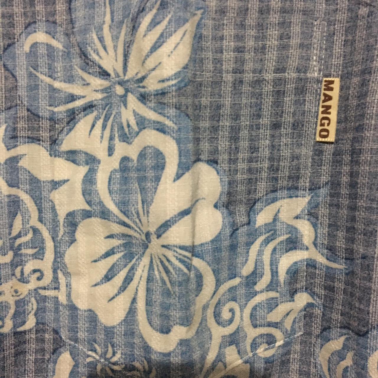 hawaiian 70s 90s 🌺 tropical bahamas style button up - Depop