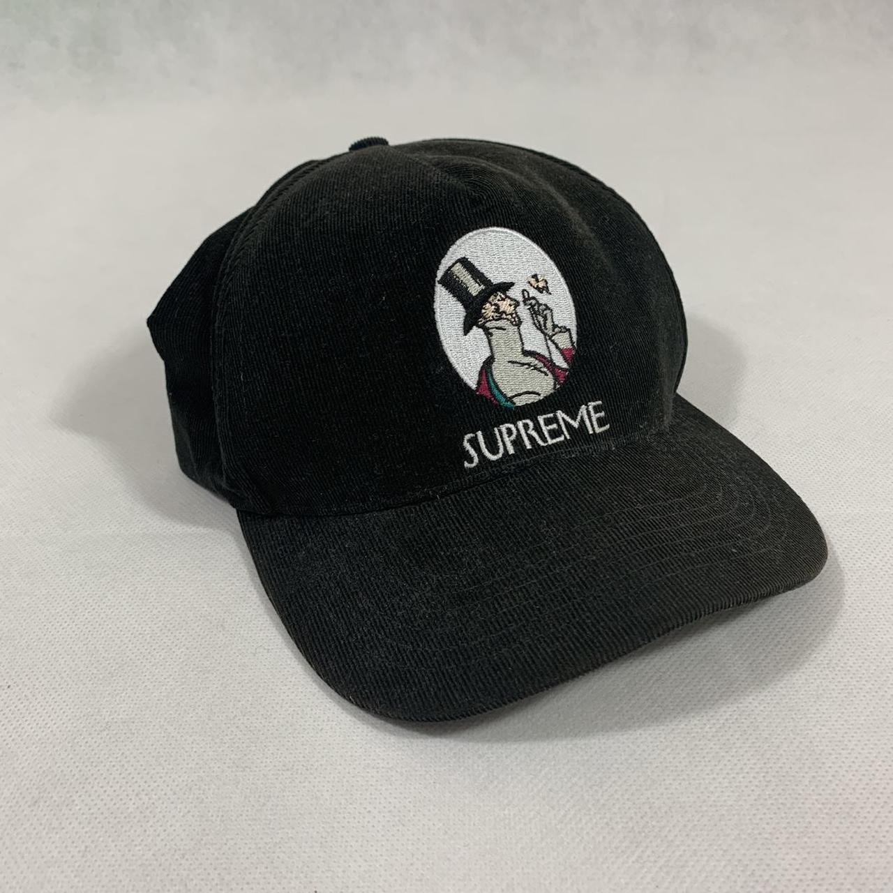 supreme corduroy 6 panel cap