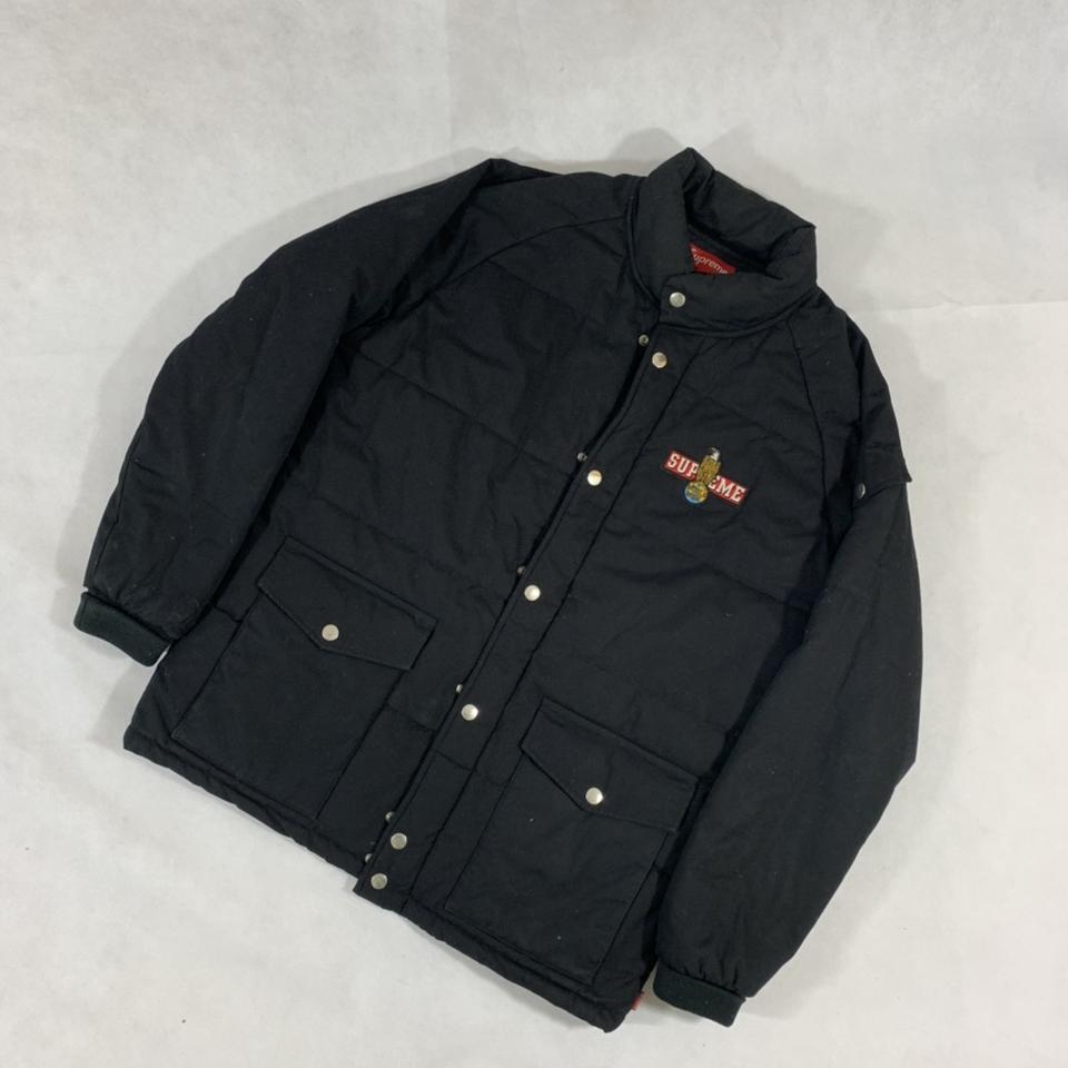 Supreme mechanics puffy jacket online