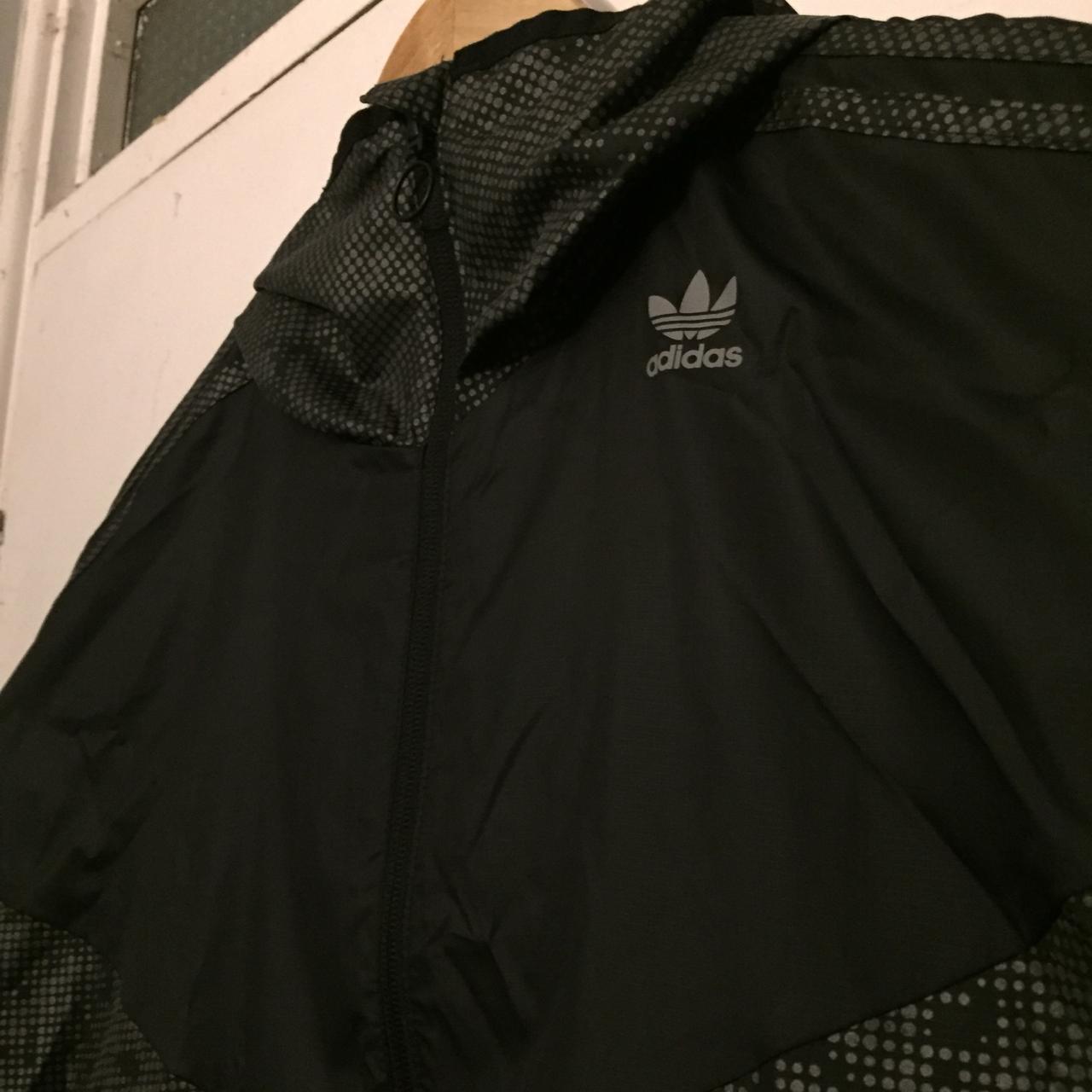 Adidas Windbreaker Jacket , green/black, I bought... - Depop