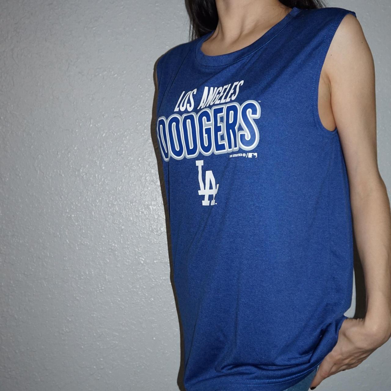 LA DODGERS TANK TOP ⚾️ Stretchy, comfy, MLB Los - Depop