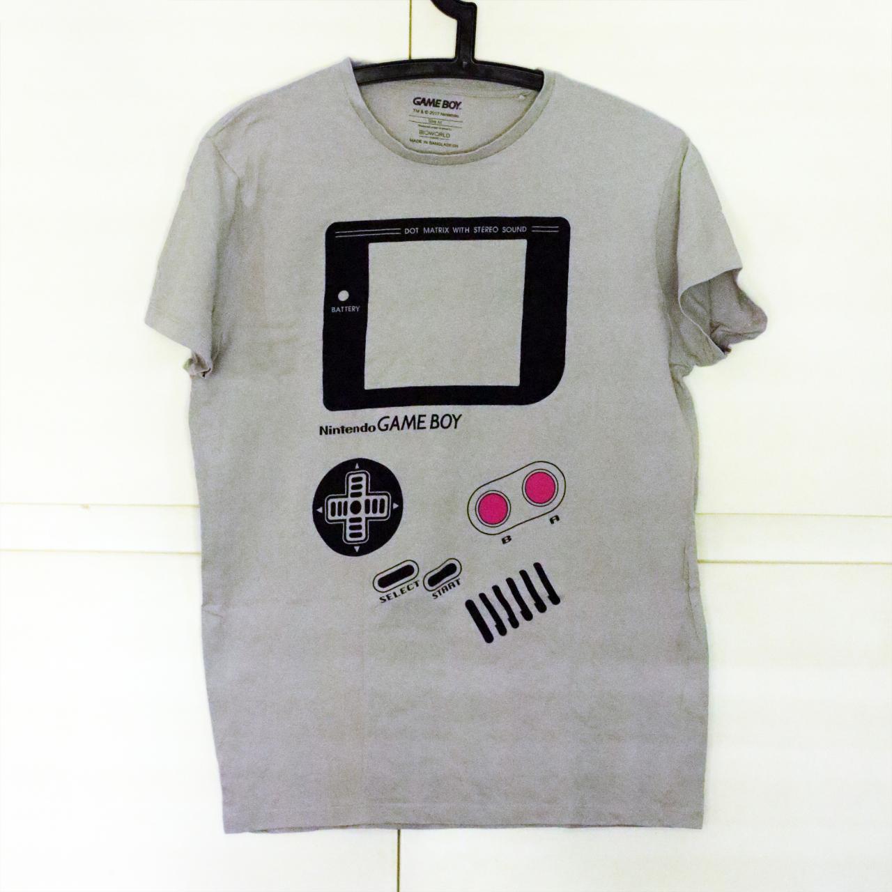 Used Official Nintendo Game Boy tshirt / Size M /... Depop