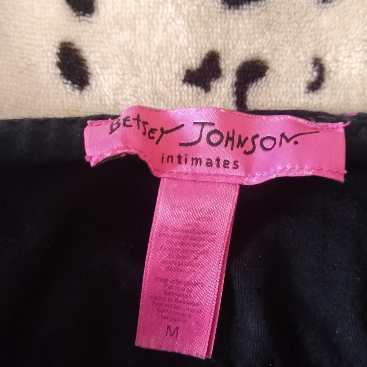 Betsey Johnson Women's Pink and Black Vest (3)
