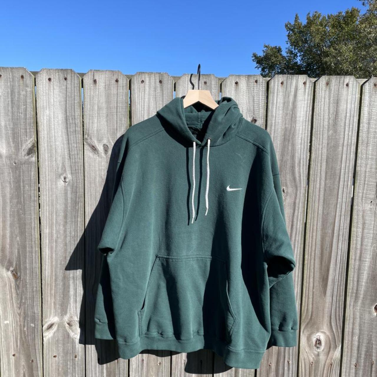 forest green nike sweater