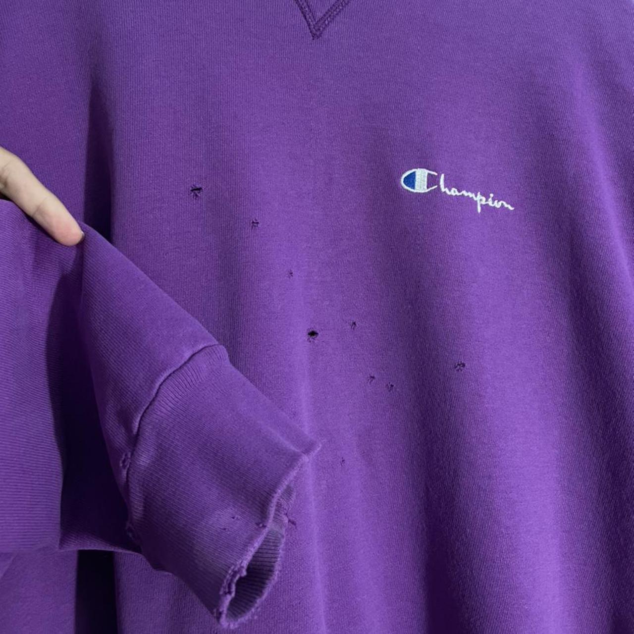 Product Image 2 - Champion Purple 90s Distressed Sweater
