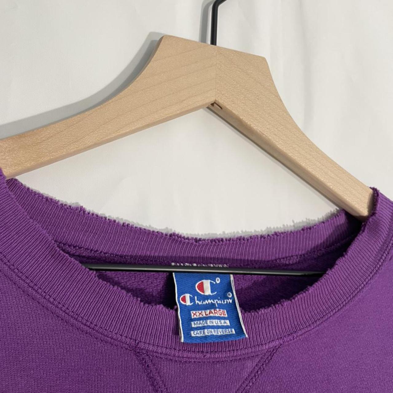 Product Image 4 - Champion Purple 90s Distressed Sweater