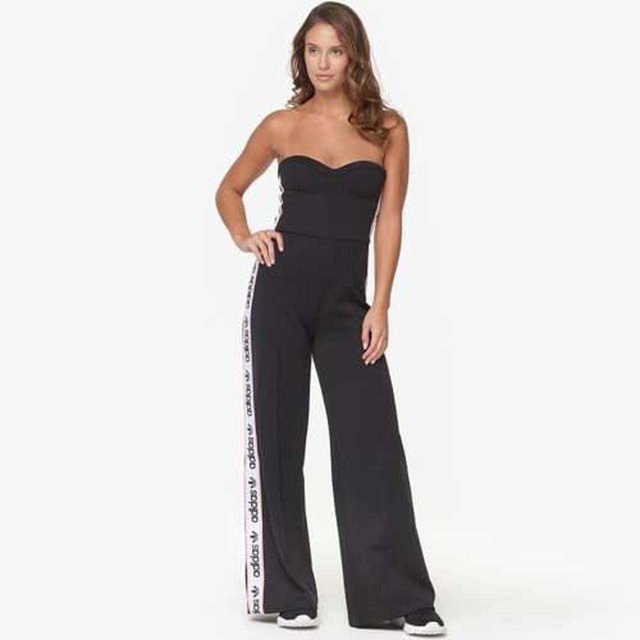 adidas strapless jumpsuit