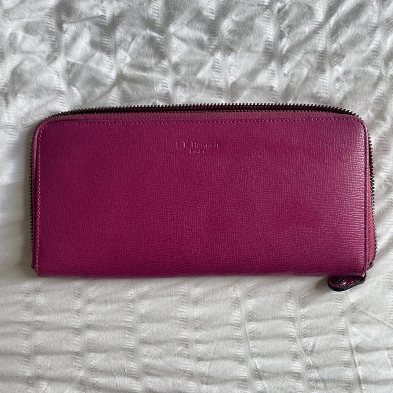 Pink L. K. Bennett wallet. Real leather. Retailed