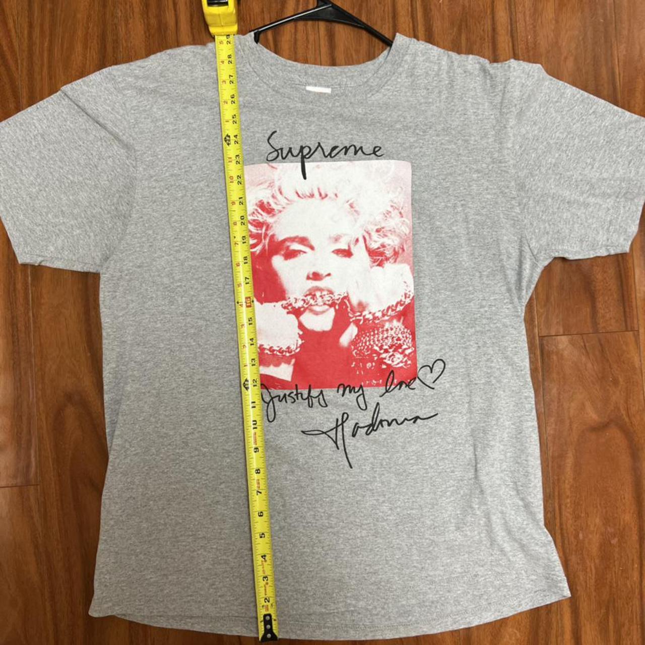 Supreme Madonna Tee Heather Grey