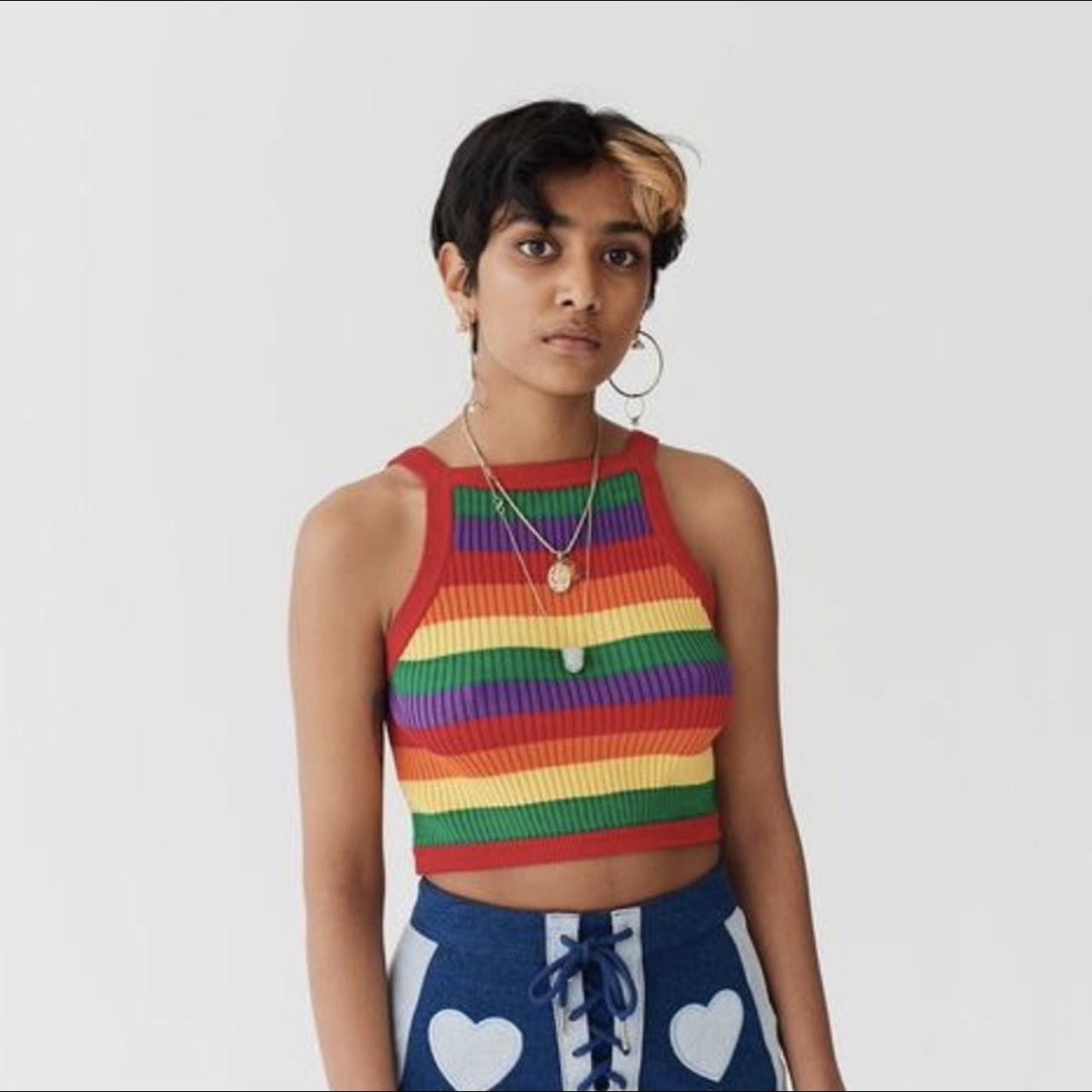 Lazy Oaf Women's Crop top - Multi - 6 – Lazy Oaf … - image 1