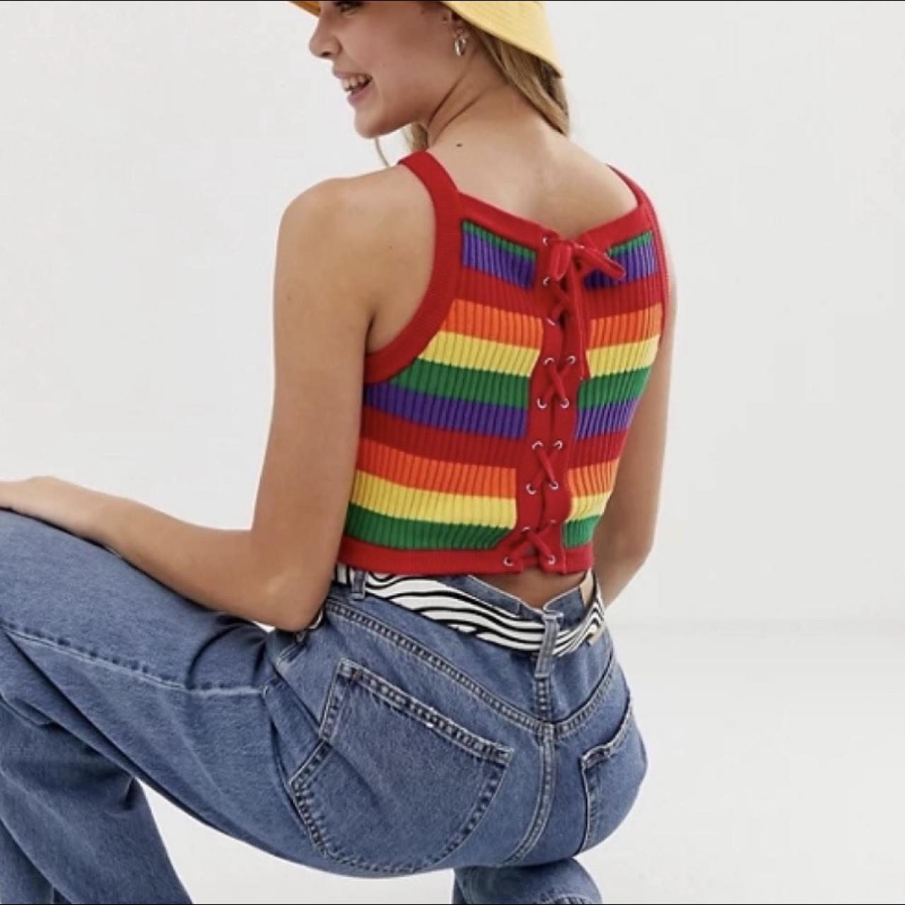 Lazy Oaf Women's Crop top - Multi - 6 – Lazy Oaf … - image 2