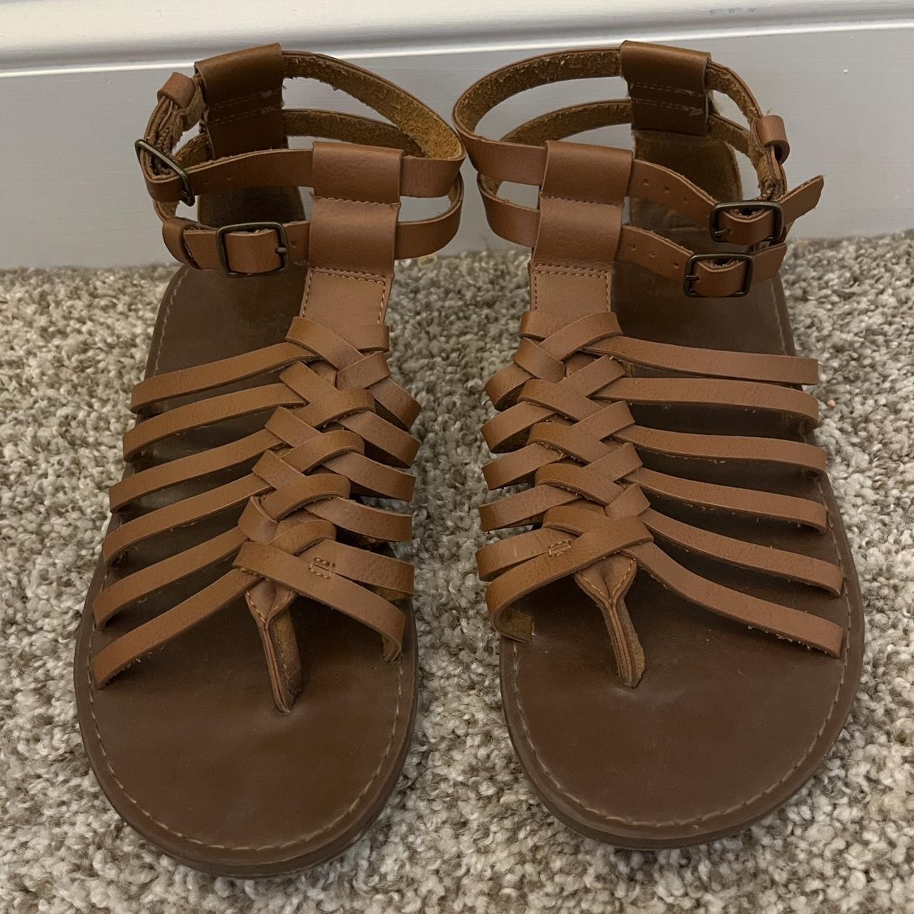 American Eagle sandals. Worn but in good condition.... - Depop