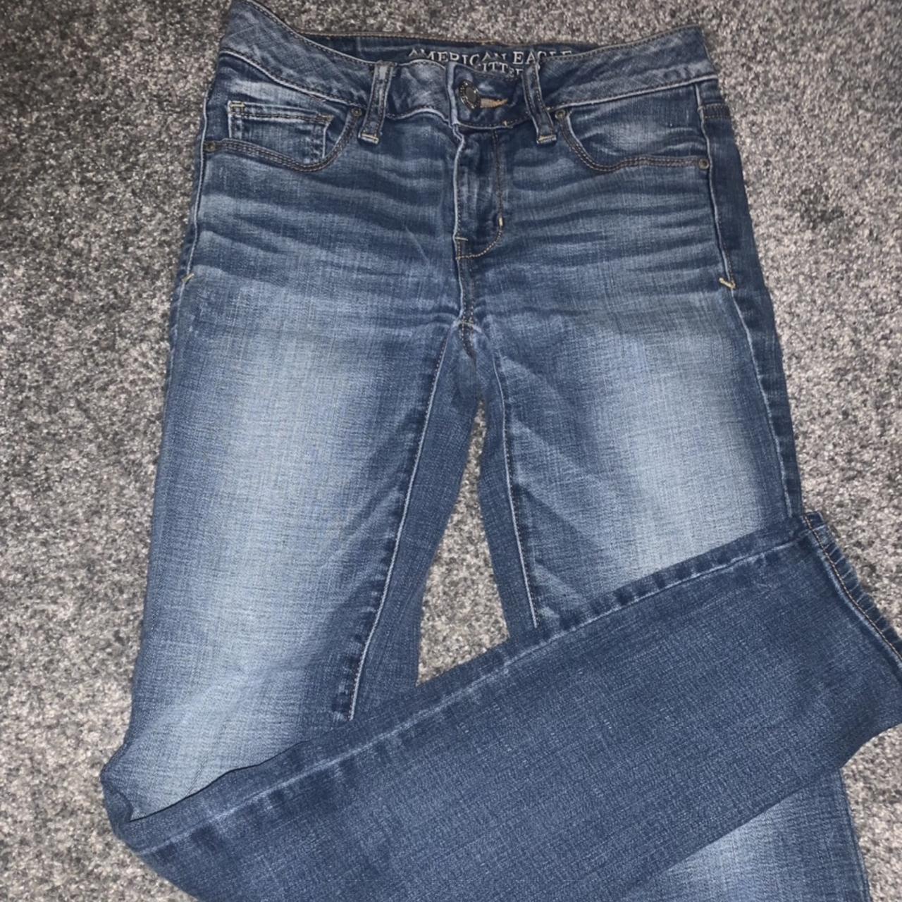 vintage american eagle jeans i believe these are... - Depop