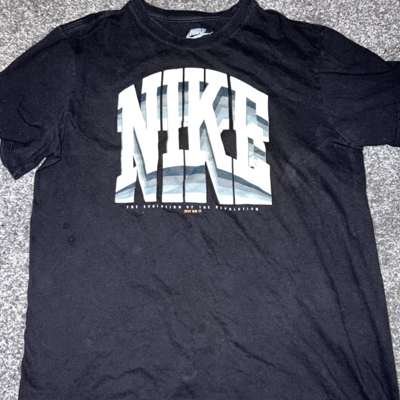 nike tee tag says L but for sure fits like a... - Depop