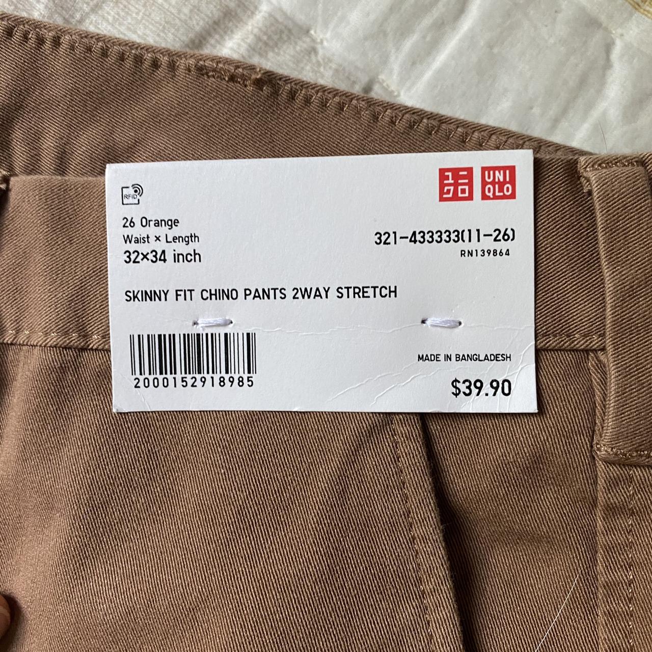 SOLD Mens Uniqlo Vintage Regular Fit Pants  Flat front pants Uniqlo  pants Khaki chinos