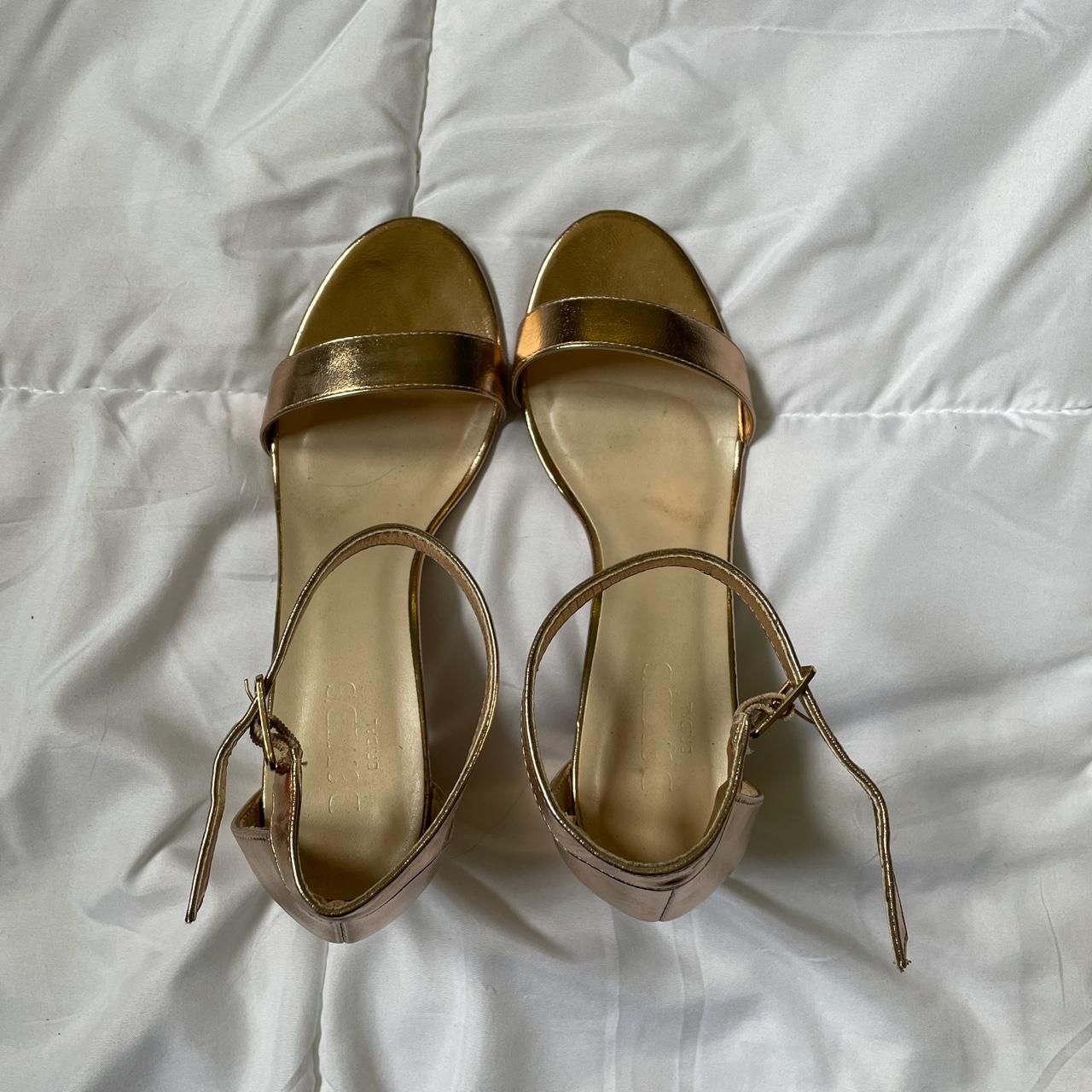 David's bridal rose gold heels fashion